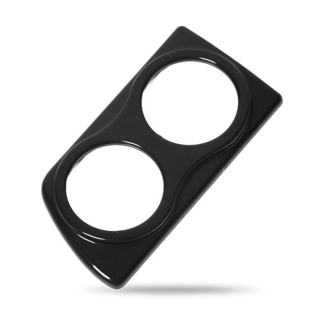 Soporte de indicador de ventilación de aire para tablero doble, reemplazo negro brillante para Vauxhall Astra H VXR MK5 RHD