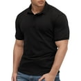 thumbnail image 3 of JTieacloth Mens Classic Shirt Mens Summer Shirt Short Sleeve Shirt Summer Casual Shirt Shirt Black L, 3 of 5