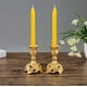 thumbnail image 4 of Set de 14 velas cónicas hechas a mano de cera de abejas XIANGZHU de 23 cm, 4 of 9