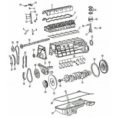 Genuine OE Mercedes-Benz Camshaft - 103-050-64-01