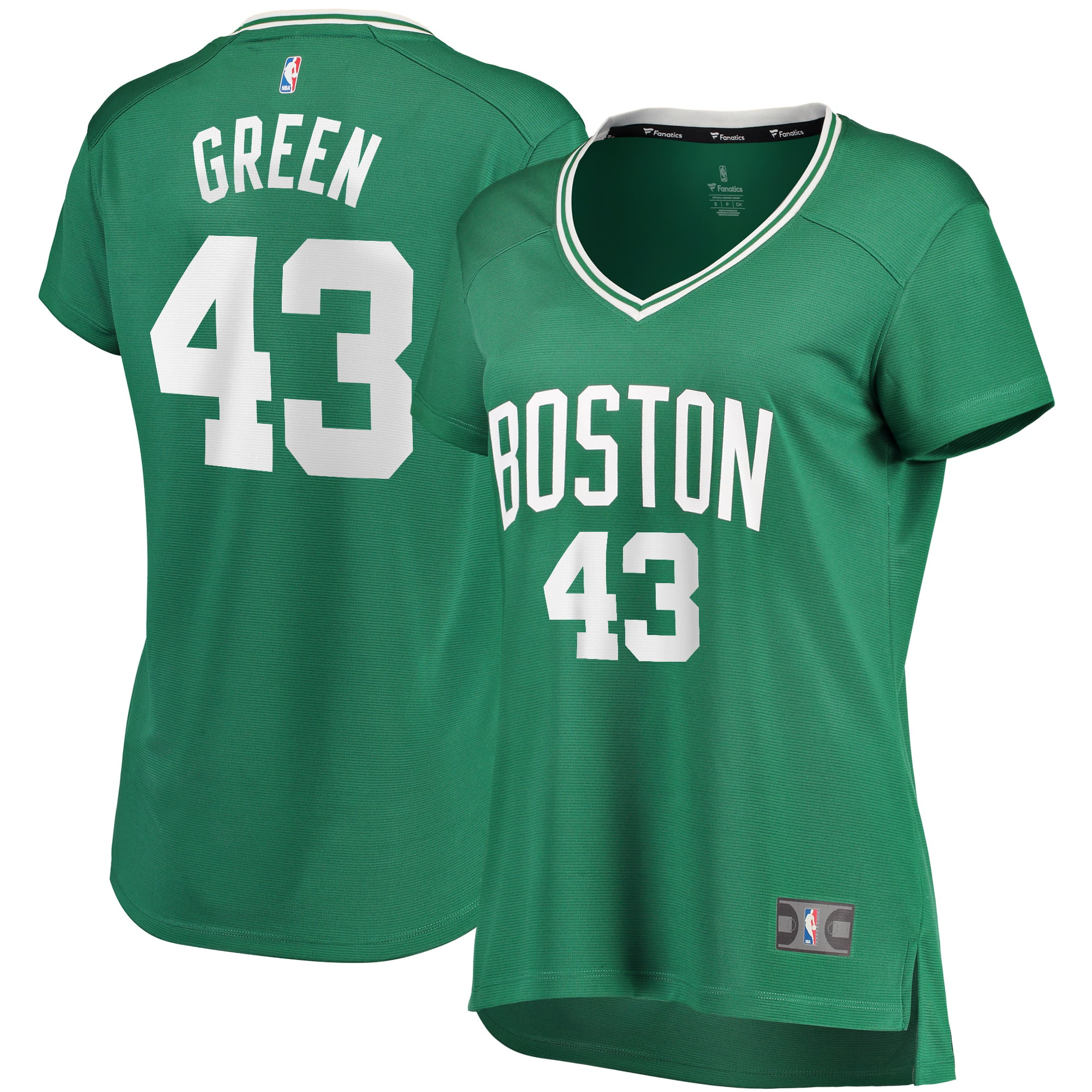 boston celtics green and black jersey