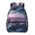 thumbnail image 1 of Fotbe lighthouse Waves Torrential Rain Mochila Casual con Estampado para Escuela, Viajes y Actividades al Aire Libre - Duradera, Ligera y Cómoda, 1 of 5