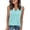 A-Blue1463, variant on Womens Tank Tops V Neck Plain Solid Loose Fit Summer Sleeveless Camisole Sleeveless Tee Everyday Layering Tops