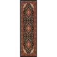 thumbnail image 3 of Medallion Red Floral Oriental Traditional Hallway 2'3" x 7'3" Runner Rug, 3 of 7