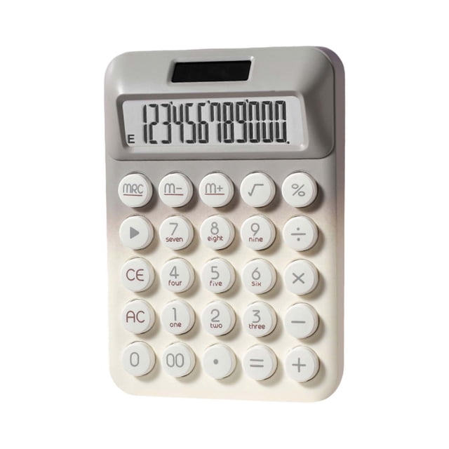 Solar Calculator High Color Dopamine 12 Bit Mechanical Key Scientific Computer