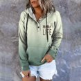 thumbnail image 2 of WZXFASHION Chandail en Molleton Mode pour Femmes Imprimé à Manches Longues Chandail à Capuchon Chandail à Boutons Chandail à Capuchon Soldes Chandail Col Rond, 2 of 4