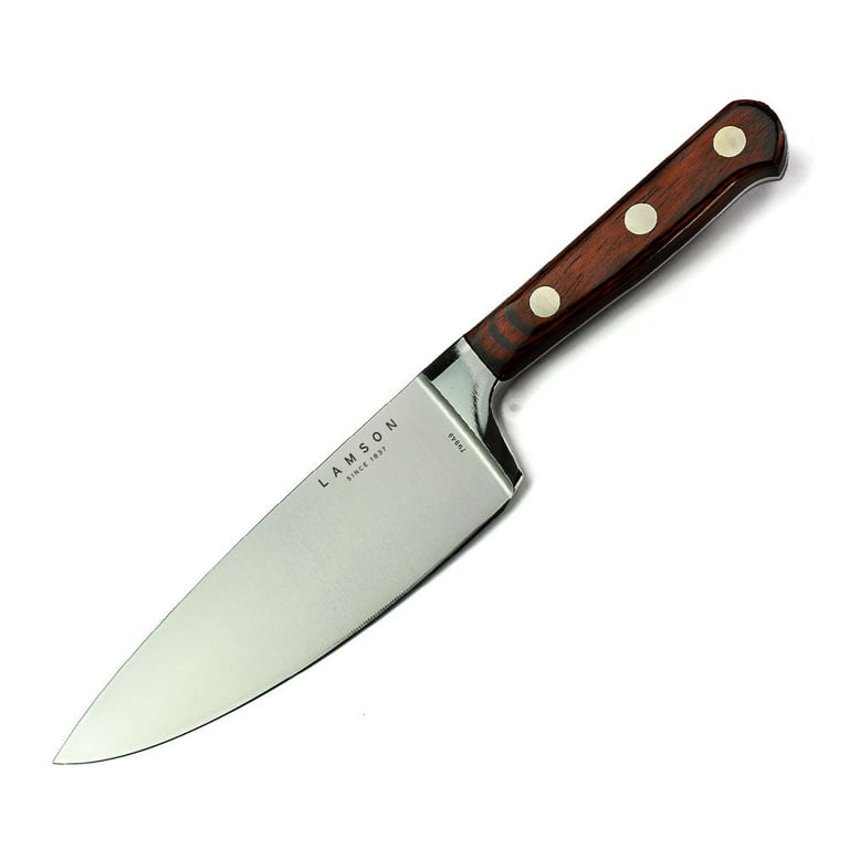 Premiere Titanium Cutlery 8 Chef's Knife with Walnut Handle