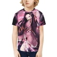thumbnail image 5 of Demon Slayer Nezuko Boys Girls T-Shirt 3d Print Graphic Short Sleeve Tee Shirt Tops For Kids Teens, 5 of 7