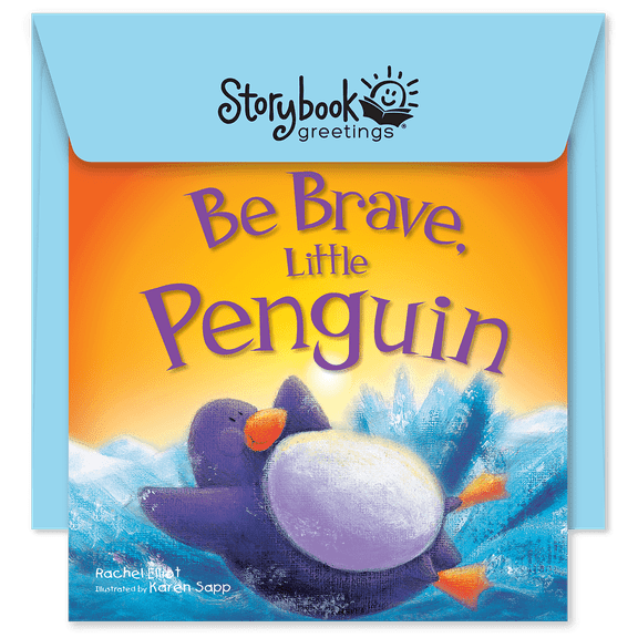 Storybook Greetings Be Brave Little Penguin with Envelope