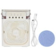 thumbnail image 1 of Personal Air Cooler, Mini Air Conditioner Plastic Rechargeable  For Travel For Office For Home, 1 of 8