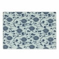 thumbnail image 1 of Blue Cutting Board, Chinese Floral Garden Pattern Nature Inspirations with Traditional Ornament Design, Decorative Tempered Glass Cutting and Serving Board, Small Size, Blue White, by Ambesonne, 1 of 1