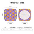 thumbnail image 6 of Haiem Yellow Lemon And Orange Printed Square Couch Cushion Covers, Floral Sofa Cushion Covers Replacement, Stretch Couch Covers for Couch-16.9in, 6 of 9