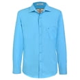 thumbnail image 1 of Camisa basica Michel Blanc hombre Aqua, 1 of 5