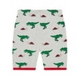 thumbnail image 5 of WIBACKER Cotton 2 Pieces Pajamas for 3-12T Boys Summer Sleepwear Kids Short Sleeve Tops and Shorts Set, 5 of 9
