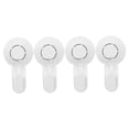 thumbnail image 4 of Raindrops  4 Pcs Holder Removable Strong Suction Cup Hook Bathroom Hooks, 4 of 8