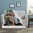 thumbnail image 6 of Custom Photo Throw Blanket Customized Pictures Blanket Personalized Soft Fleece Blanket for Family Wedding Birthday Christmas Valentines Day Gifts for Women Him Her, 6 of 6