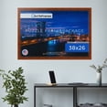 thumbnail image 4 of ArtToFrames 38x26 Inch - 97x66 CM Brown Puzzle Frame for 2000 piece Puzzles.1.38 Inch Custom Wood Puzzle Frames, Walnut - Comes with Economy Acrylic, 4 of 6