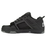 DVS Mens Comanche Skate Shoe black reflective charcoal nubuck