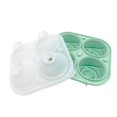thumbnail image 2 of BSJJY 3D Rose Ice Molds 2.5 Inch, Large Ice Tray Trays, Make 4 Giant Cute Flower Shape Ice, Silicone Rubber Fun Big Ice Ball Maker for Cocktails Juice Whiskey Bourbon Freezer, Dishwasher Safe,1pc, 2 of 2