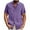 Purple, variant on breaise Men's Cotton Linen Short Sleeve Shirts Casual Lightweight Button Down Shirts Vacation Beach Summer Tops with Pocket Khaki XXXXXL Overstock sale