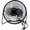 Black, variant on Performance Tool W1663 6-Inch Blade (Powerful Airflow, Low Noise, Metal Design, USB Powered, Personal Table Fan, Mini Cooling Fan, Small Desk Fan, Quiet Office Fan), 1 Pack