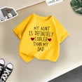 thumbnail image 4 of MEZZALL T-Shirt à Manches Courtes Imprimé Mode Mignon pour Filles, Col Rond, Été, Décontracté, Jaune, 6-8 Ans, 4 of 4