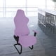 thumbnail image 3 of Fundas elásticas para silla de juego, color sólido, ergonómicas, de poliéster, lavables. violeta claro, 3 of 8