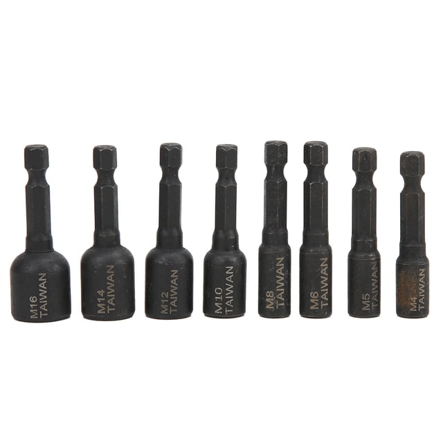 Socket,8Pcs Tap Socket High Air Screwdriver Screwdriver Smart Functionality