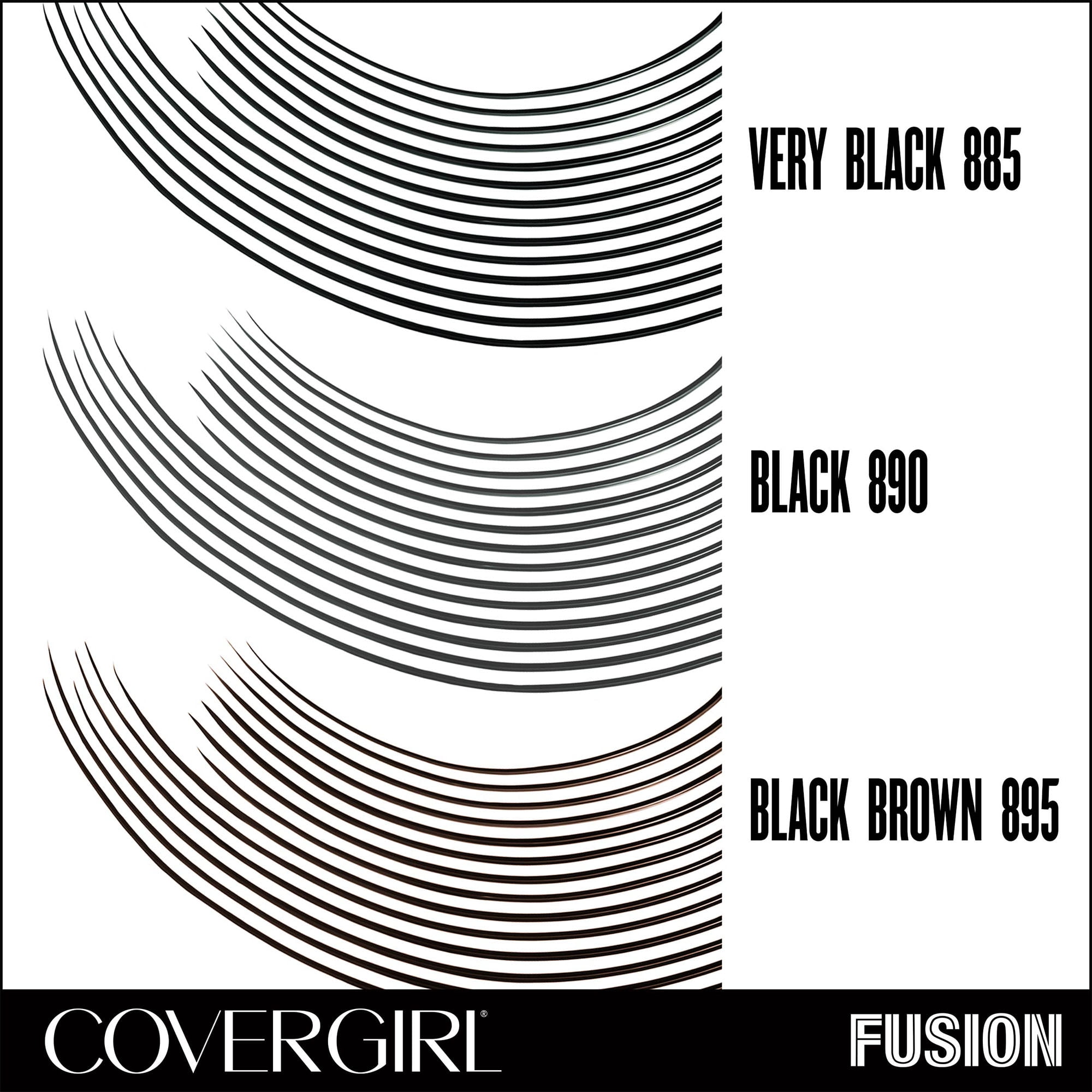 Covergirl Lashblast Fusion Mascara Black Brown – Volumenverstärkend, Wasserresistent, 0,44 Oz (ca. 13 Ml)