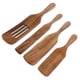 thumbnail image 1 of GOOHOCHY 1 juego de 4 utensilios de cocina de madera para la familia., 1 of 8