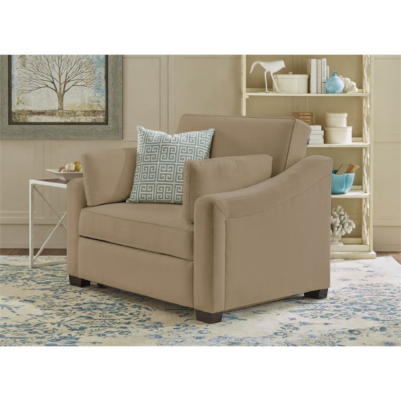 Hawthorne Collections Twin Convertible Sofa in Medium