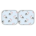 thumbnail image 7 of Haiem Cute Farm Cow Car Windshield Sun Shade (2 Pieces) Foldable Windshield Sun Shade Car Accessories for Truck SUV Pickup-Small, 7 of 7