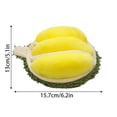 thumbnail image 3 of Durian Shaped Squeaky Cat Toy Crinkle Paper Sound Durable Material Interactive Play for All Cat Sizes Pet Entertainment Gift, 3 of 8