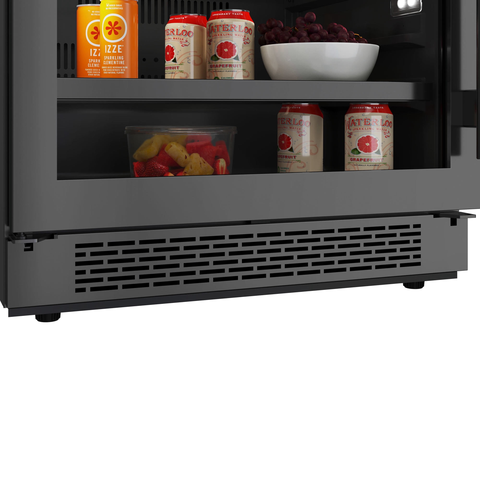 Avallon Abr242lh 24" Wide 140 Can Energy Efficient Beverage Center - Stainless Steel