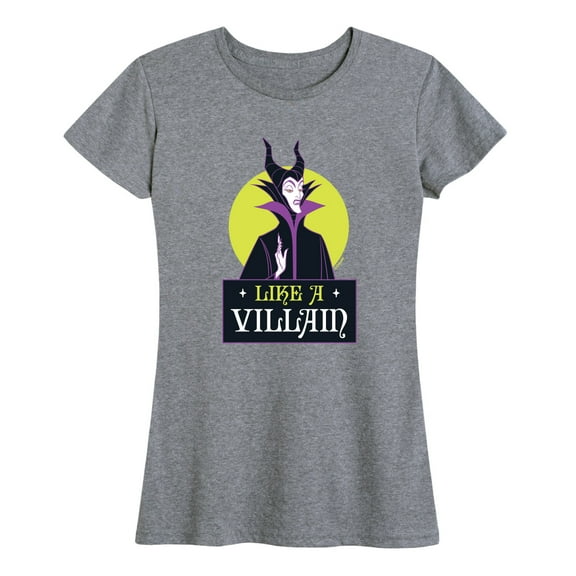 Disney Villains - Like A Villian - Women's Short Sleeve Graphic T-Shirt
