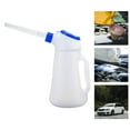 thumbnail image 1 of Colaxi Oil Measuring Container with Scale Portable Leakproof with Long Spout, Automotive Oil Dispenser, for Household Automotive Car 1.2L, 1 of 4