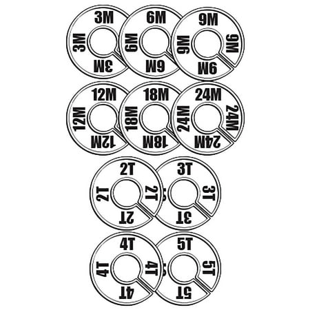 

Round Size Divider - Infant/Toddler Variety Pack - 40 Pack