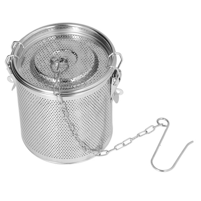 Stainless Steel Seasoning Filter Hanging Infuser with Fine Mesh for Easy Seasoning Extraction Easy Controlled Steeping Time
