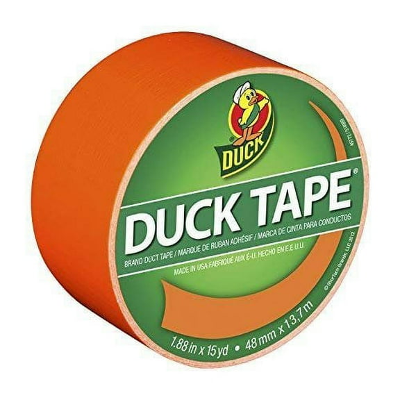 Duck 1265019 1.88" X 15 Yards Orange Duck Tape