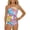 czb# Multicolour32, variant on Children Girls 2 Piece Tankini Swimsuits Solid Color Long Sleeve Zip Up Cutout Waist Tank Top Bottoms For Rash Guard Upf 50+ Sun Protection Swimwear Sets,Green,8-9 Years
