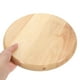 thumbnail image 3 of Silla de madera con asiento redondo, taburete de bar de repuesto, pieza de asiento de madera, 3 of 7
