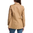 thumbnail image 2 of Walter Baker womens  Mia Leather Blazer, l, 2 of 3
