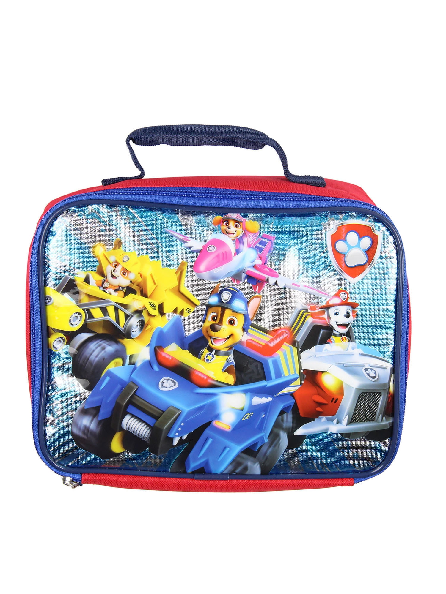 Paw Patrol Lunch Box Characters And Vehicles Lunch Bag Tote 10"