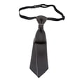thumbnail image 1 of Corbata de hombre Sunnimix preatada Esquina gris afilada, 1 of 8