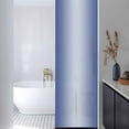 thumbnail image 3 of Navy Blue Ombre Window Privacy Film, Modern Gradient Abstract Art Static Cling UV Sun Blocking Heat Control Window Tint Day and Night, Non-Adhesive One Way Windows Privacy Cover 17.7''x78.7'', 3 of 7