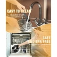 thumbnail image 5 of Hilax 5-SPEED Centrifugal Juicer Machines Vegetable and Fruit,1100W Juice Extractor with 3" Feed Chute,BPA Free,Easy to Clean,High Juice Yield,Champagne, 5 of 11