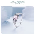 thumbnail image 5 of Butterfly Ring for Women Silver White Gold Plated Electroplated Natural Look Jewelry Gift Idea Limited Edition, 5 of 10