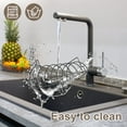 thumbnail image 3 of Non-Stick Rib Rack Stainless Steel - Rib Racks for Grilling - Easy to Use and Clean BBQ Rib Rack for Grill - Premium Durable Rib Rack Stainless Steel, 3 of 7