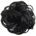 thumbnail image 2 of Hair Extension Wrap Messy Hair Bun Curly Heat Ponytail Hairpiece, 2 of 3