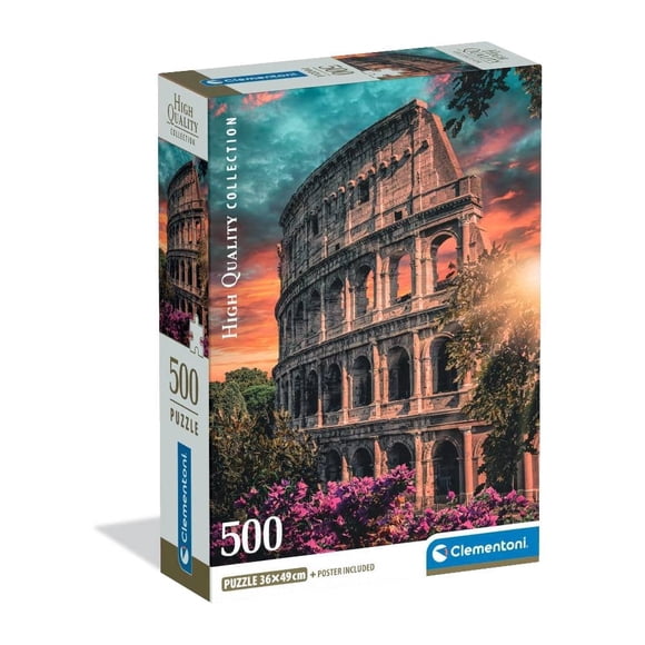 Rompecabezas Clementoni HQC Anfiteatro de Flavio 500 Piezas